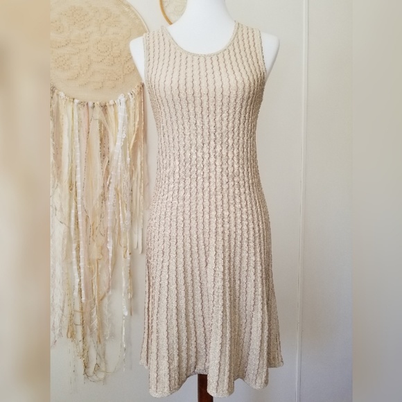 missoni gold dress